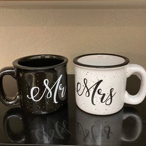 Mr. and Mrs. Campfire Mugs